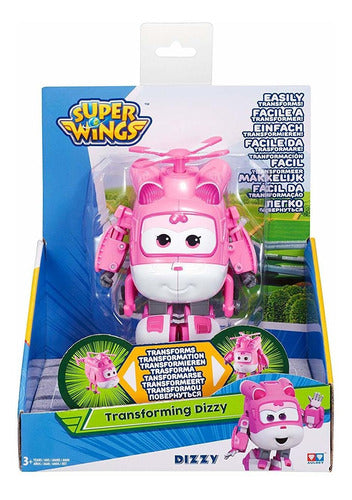 Super Wings Dizzy  Articulable Transformes Personaje Acción 0