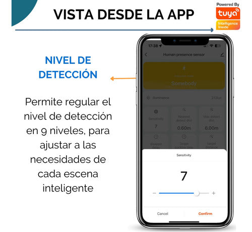 Sensor De Presencia Humana Movimiento Zigbee Pir, Tuya Smart 2