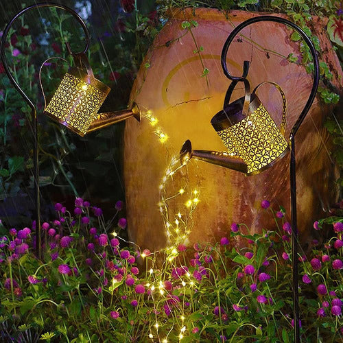 Huyieno 2pack Solar Garden Lights Outdoor Hanging Solar Lantern 1