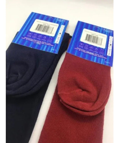 Wholesale Pack of 6 Oxford 3/4 Knee-High School Socks for Kids Size 1 (18-24) 62