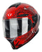 Brand Casco De Moto Modular Con Visor Doble Y Parasol, Integral Co 1