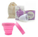 Vivacup Menstrual Cup + Pouch + Sterilizing Cup 54