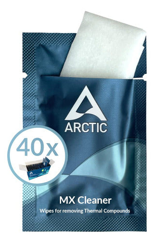 Arctic Mx Cleaner (40 Piezas) - Toallitas De Limpieza Para Q 0