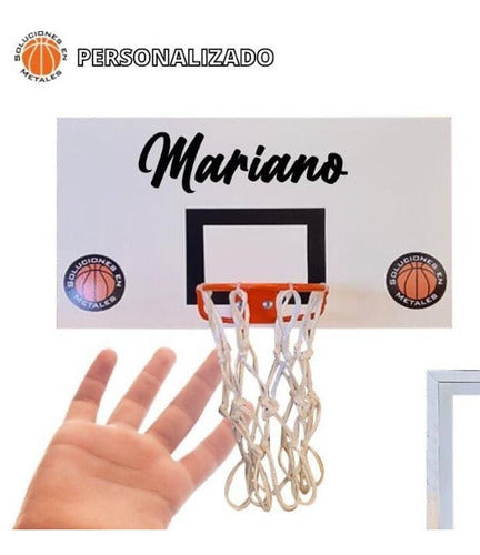 Tablero De Basquet Regalo Personalizado Adorno 0