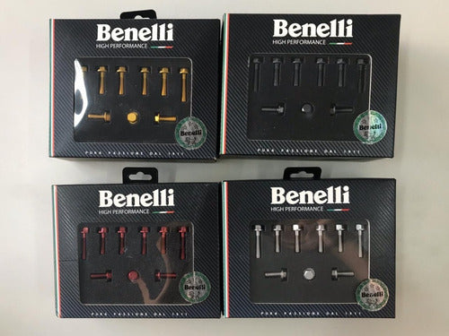 Set Bulones Motor Benelli Multiples Colores Originales. 0