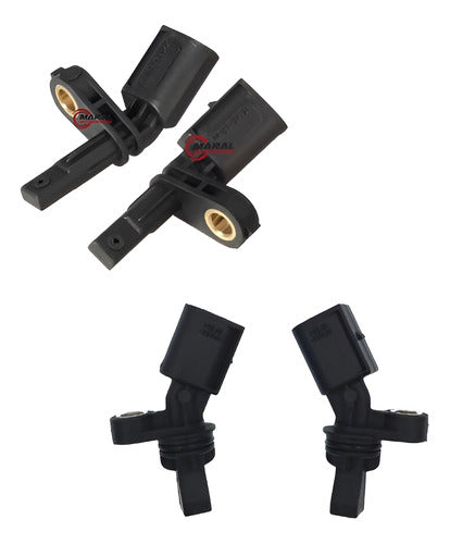 PKW Kit 4 ABS Sensors for VW Amarok 2.0 TDI 1