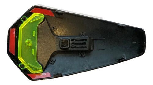Superior Green LED Ventilation Shark Skwal Helmet VE5400 1