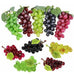 Assorted Artificial Grapes - Set of 10 Clusters for Decoration 0