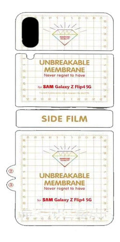 Film Hydrogel Trasero Para Samsung Galaxy Z Flip 4 0