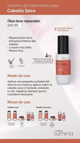 Natura Oleo Reparador Cabello Lumina 1