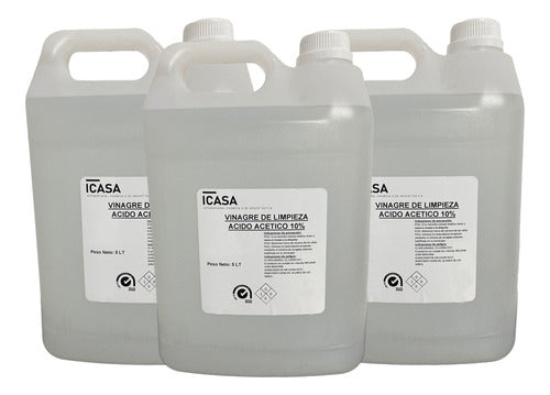 Icasa Cleaning Vinegar Concentrate 15 Lt 10% Acidity 0