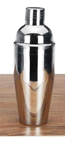 Stainless Steel 500ml Cocktail Shaker Drink Mixer Party Gift 2