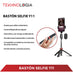 Selfiecom Trípode Para Celular Bastón Monopod Palo Selfie Bluetooth 1