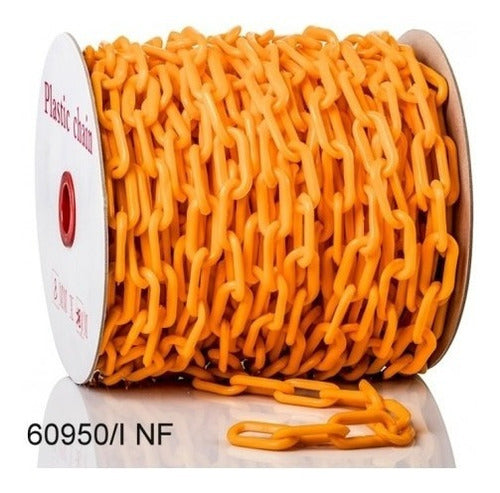 CD Plastic Safety Chain Fluorescent for Traffic Cones per Meter 1