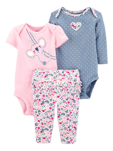 Carters 3pc Pantalon Y Dos Bodies Nb Flaber 0