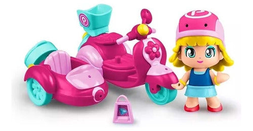 Pinypon Moto + Doll and Accessories Palermo Vs. Lopez 0