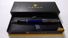 Cross Calais Chrome & Blue Lacquer Rollerball Pen 1