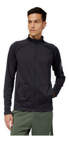 New Balance Campera Tenacity Grit Track Hombre Deportiva 0