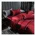 LXHG 3-Piece Luxury Silk Comforter Set with Zipper Closure 3