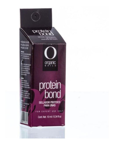 Sellador De Esmalte Protein Bond Organic Nails 10 Ml - Jsaú 0