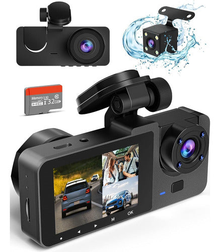 Prilotte Dash Cam Cámara Tablero Full UHD 4K Automóviles 0