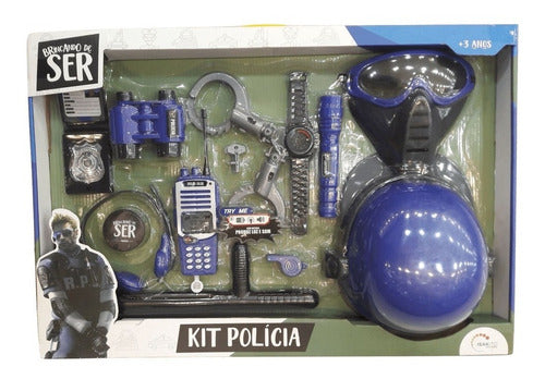 Isakito Complete Police Kit with Light and Sound 0