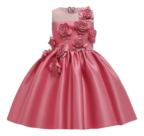 Beedité Baby Girl Party Dress - First Year - Wedding - Baptism 0