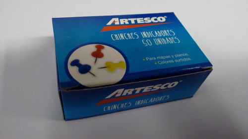 Artesco Galera Push Pins Box of 50 Units x 50 Boxes 2