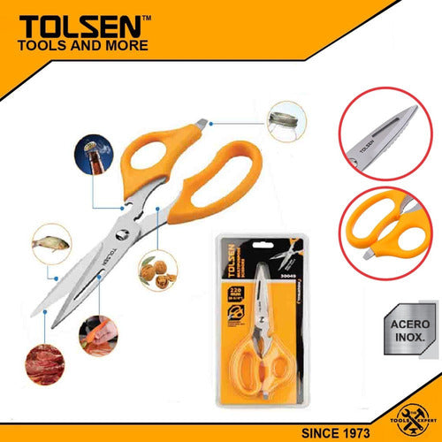 Tolsen Multipurpose Scissors - 30049 1