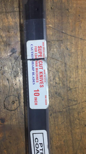 10' Teflon Coated Blade for Eastman Cutting Machine (USA) 0
