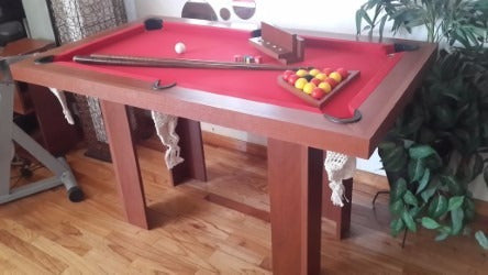 Mini-Pool Table 1.44x0.84m from Factory with Game Kit 5