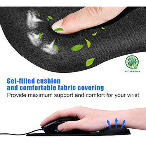 Jikiou Ergonomic Gel Mouse Pad 1