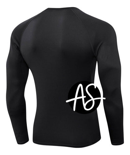 Men's Super Lightweight Long Sleeve Running T-Shirt in Microfiber 14