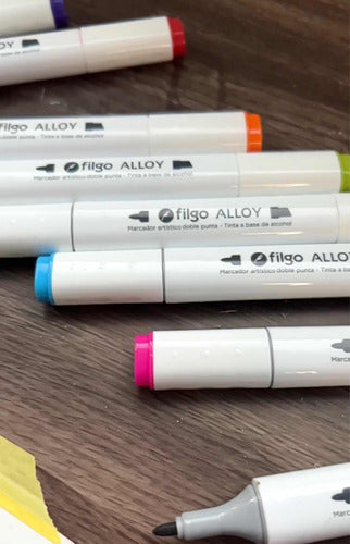 Filgo Alloy Artistic Markers - Classic Tones Pack of 12 2