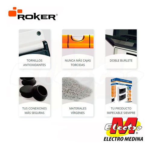 Roker Tablero Estanco 4 Bocas Pre 250 1