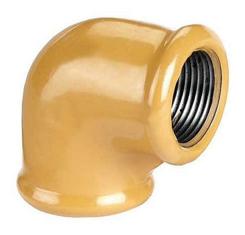 D.E.M.A. 90° Epoxy Female Elbow 2 1/2" 0