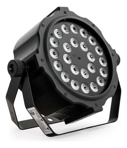 Tacho Par Led Pls 59 Plástico De 24 Led De 10w Rgbw 4in1 1