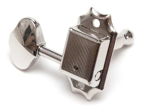 Tarraxas Gotoh Sd90-06m 3x3 Tarrachas Violão Guitarra 0