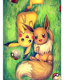 Kit De Pintura Diamantes Diamond Painting Picachu Pikachu 1