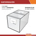 Letratec Acrylic Sliding Lid Box G51-253515 2