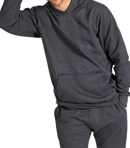 Chelsea Market Hoodie Sweatshirt for Men - Cozy Warm Jacket in Soft Colors 1