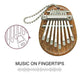 Ganasome 8 Teclas Mini Kalimba Exquisito Dedo Pulgar Piano M 2