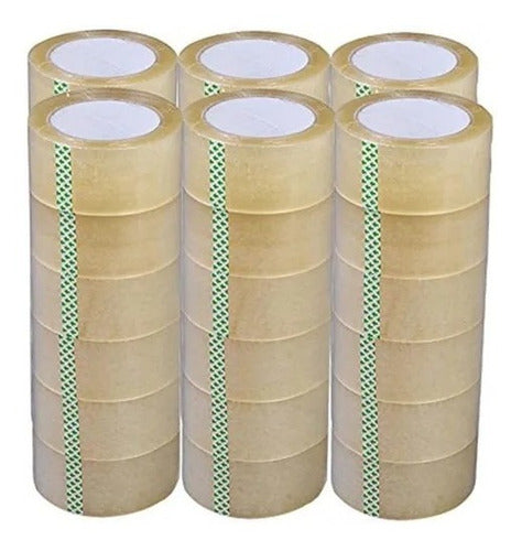 TF3 Transparent Packing Tape 48mm x 40 Meters x 6 Units 1