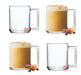 Nespresso 8 Jarros Mug 255ml Cafe Nespresso Latte Taza Desayuno 2 Pack 1