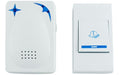 Generic Wireless Doorbell with Double Button and 1 Battery-Operated Bell 0