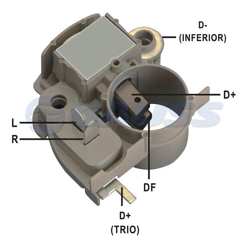 Mitsubishi Alternator Regulator for Festiva/Towner 0