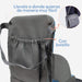 Portable Folding Baby Booster Seat Bag with 3-Point Harness - Krokus 39