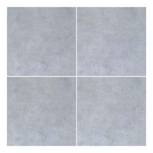 Cerro Negro Porcelanato Exterior Gris Mate 59x59 2da Calidad 1