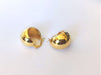 Piel Canela Gold Hoop Earrings 10 K (2316) 1