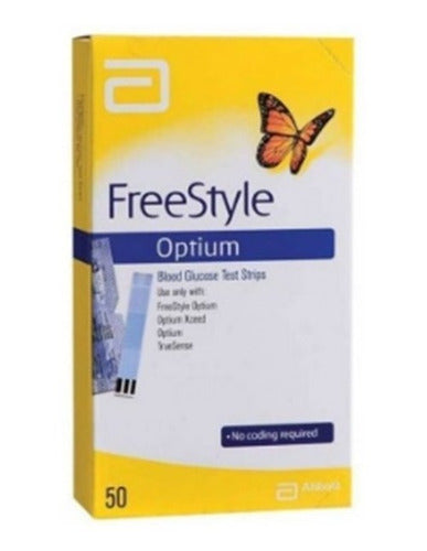 Freestyle Reactive Strips Box for Glucometers - Box of 50 0